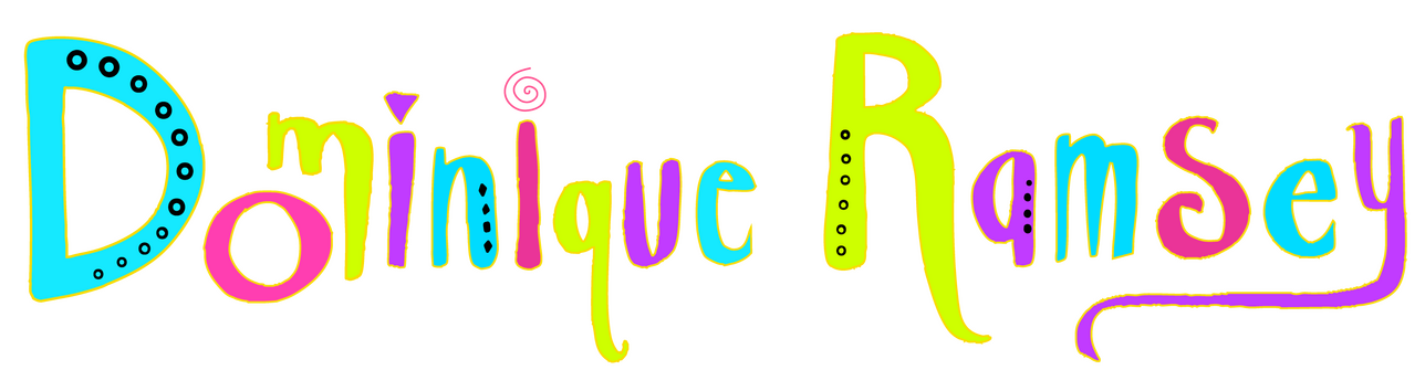 A name logo that reads "DOMINIQUE RAMSEY".